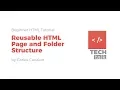 Reusable HTML Page and Folder Structure Tutorial