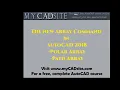 AutoCAD Tutorial Lesson 1-7 ARRAY 2 Complete Beginners Course