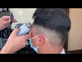 Raw barber shop sounds - Fade Haircut ASMR