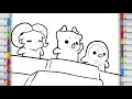 99 Nights in the Forest COLORING PAGES How to color All Cute 99 Nights in the Forest
