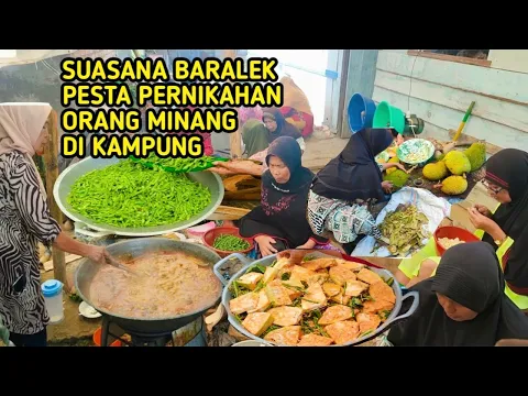 Download MP3 8 MASAKAN MINANG UNTUK PESTA PERNIKAHAN / BARALEK ADAT MINANG DI KAMPUNG