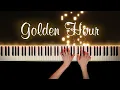 Download Lagu JVKE - golden hour | Piano Cover with Strings (with PIANO SHEET)