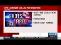 Coroner contacted following shooting in Zachary