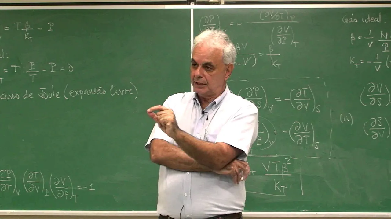 Aula 5.17 - Aplicações das relações de Maxwell
