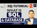 SQL Tutorial - What is SQL What is Database