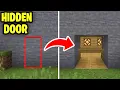 How To Make a Secret Piston Door In Minecraft Bedrock 1 21 - Tutorial