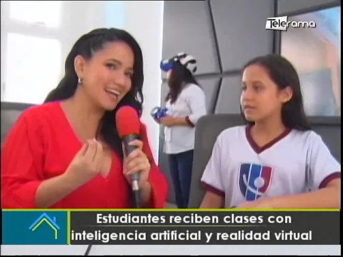 Estudiantes reciben clases con inteligencia artificial y realidad virtual