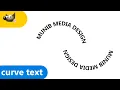 How to Curve Text in GIMP Text on Path Circular Round Logo Text Tutorial