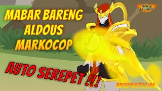 Download MOBILE LEGENDS ANIMATION | MABAR BARENG ALDOUS @MARKOCOP AUTO SEREPET MP3