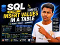 SQL Tutorial for Beginners INSERT INTO Explained Tamil
