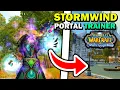 Stormwind Portal Trainer in WoW WoTLK Location