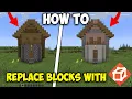 How to Replace Blocks Using World Edit in Minecraft