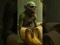 Download Lagu chimpanzee bananini #shorts #monkey #banana #zombie