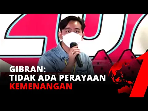 Unggul dalam Hitung Cepat, Gibran: Tidak Ada Perayaan Kemenangan | tvOne
