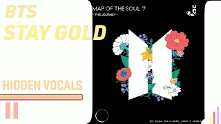 STAY GOLD - HIDDEN VOCALS | INSTRUMENTAL | BTS - STAY GOLD