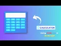 CALCULATOR USING HTML CSS AND JAVASCRIPT JAVASCRIPT PROJECTS becodewala