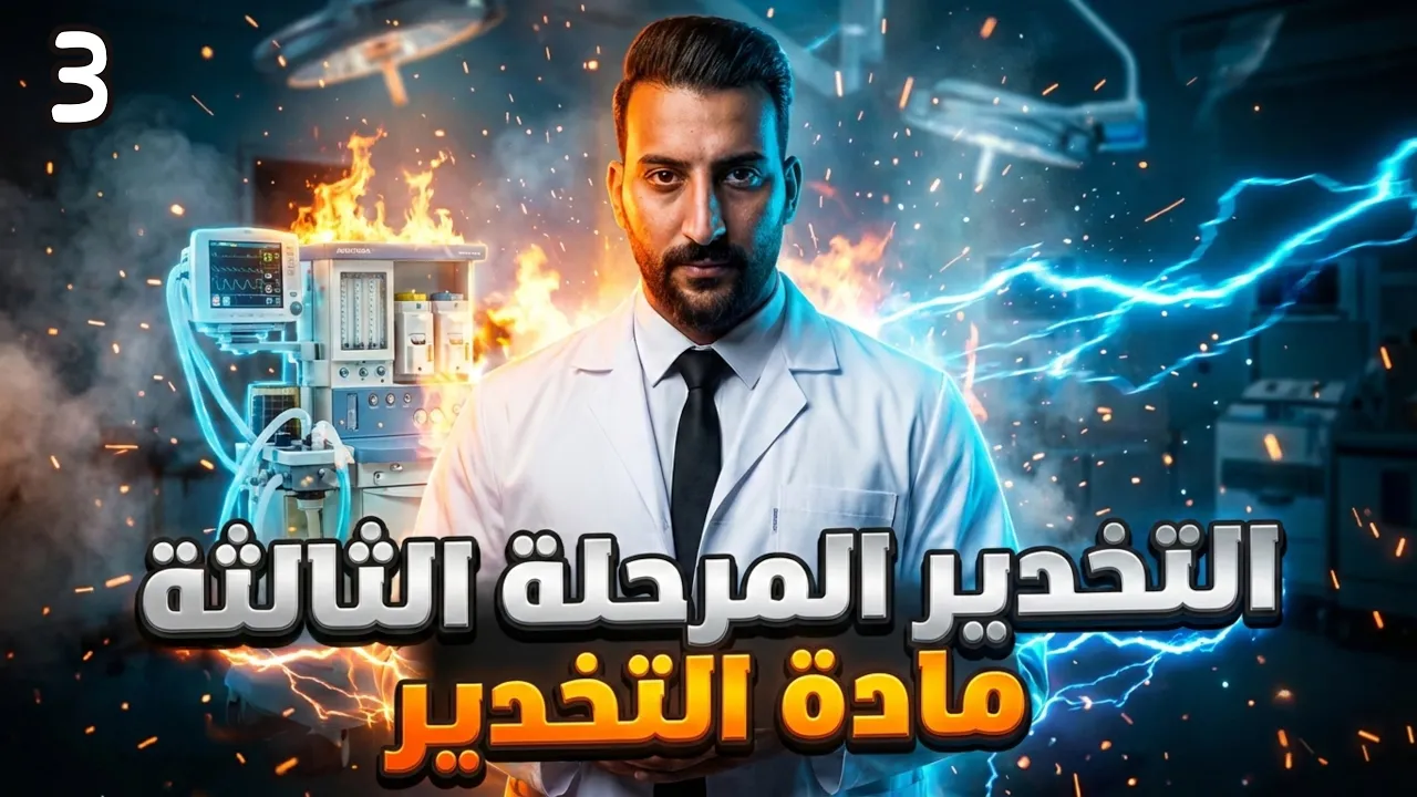 التخدير | المرحلة الثالثة | مادة التخدير 2 | Anesthesia for pediatrics | المحاضرة 3 | البارت 1