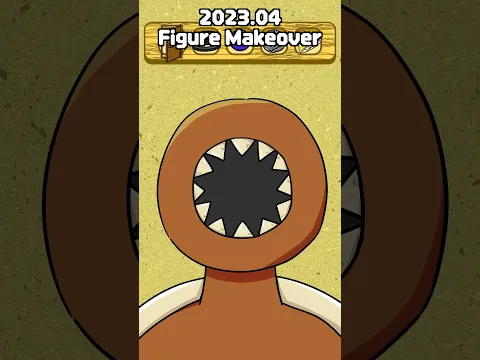 Figure makeover became a game!?  #makeover #monsterplaytime #evolution #newgame