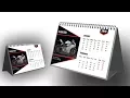 How to Create a Desk Calendar in Illustrator cc 2018 Illustrator cc Desk Calendar Design 2018