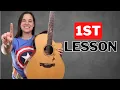 Eerste akoestische gitaarles voor beginners die je gezien moet hebben
