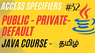 Access Specifiers in Java Java Course in Tamil Ganesh Teaching Studio Access Modifiers in Java