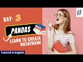Day-3 Data Mastery Learn to Create pandas Data Frame Easy Tutorial