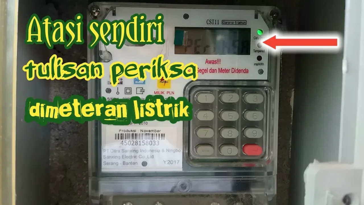 Cara cek pulsa listrik || Sesuai merk Meteran