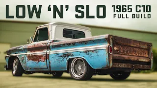 1965 Chevy C10 Full Build Patina Turbo 292 Slammed Suspension 