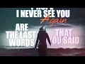 No Tomorrow. - Ghosts (Official Lyric Video)
