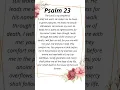 Praying Psalm 23 for Direction