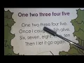 Class One | Rhyme | One Two Three Four Five | English to Bengali