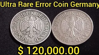 The Most Valuable ULTRA Rare Error Coin Germany 1 DEUTSCHE MARK Worth Big Money