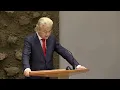 Inbreng Geert Wilders bij het debat over het eindverslag van de informateur