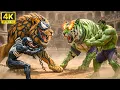 Lagu Legendary Venom Lion 🆚 Savage Hulk Wolf 🐺🦁 | Epic Arena Showdown | Who Will Win?