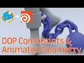Constraints Animated Geometry Houdini Tutorial