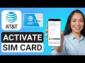 How To Activate AT T Prepaid Sim Card Full Guide