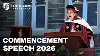 Hoda Kotb Delivers the Commencement Speech at Fordham University Fordham University