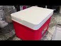 Igloo 00032479 Laguna 9 Red Star Review GREAT Cooler Very Solid and Cold
