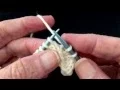 How to Knit Three Together K3tog Double Decrease Continental Style