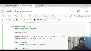 Lagrange interpolation