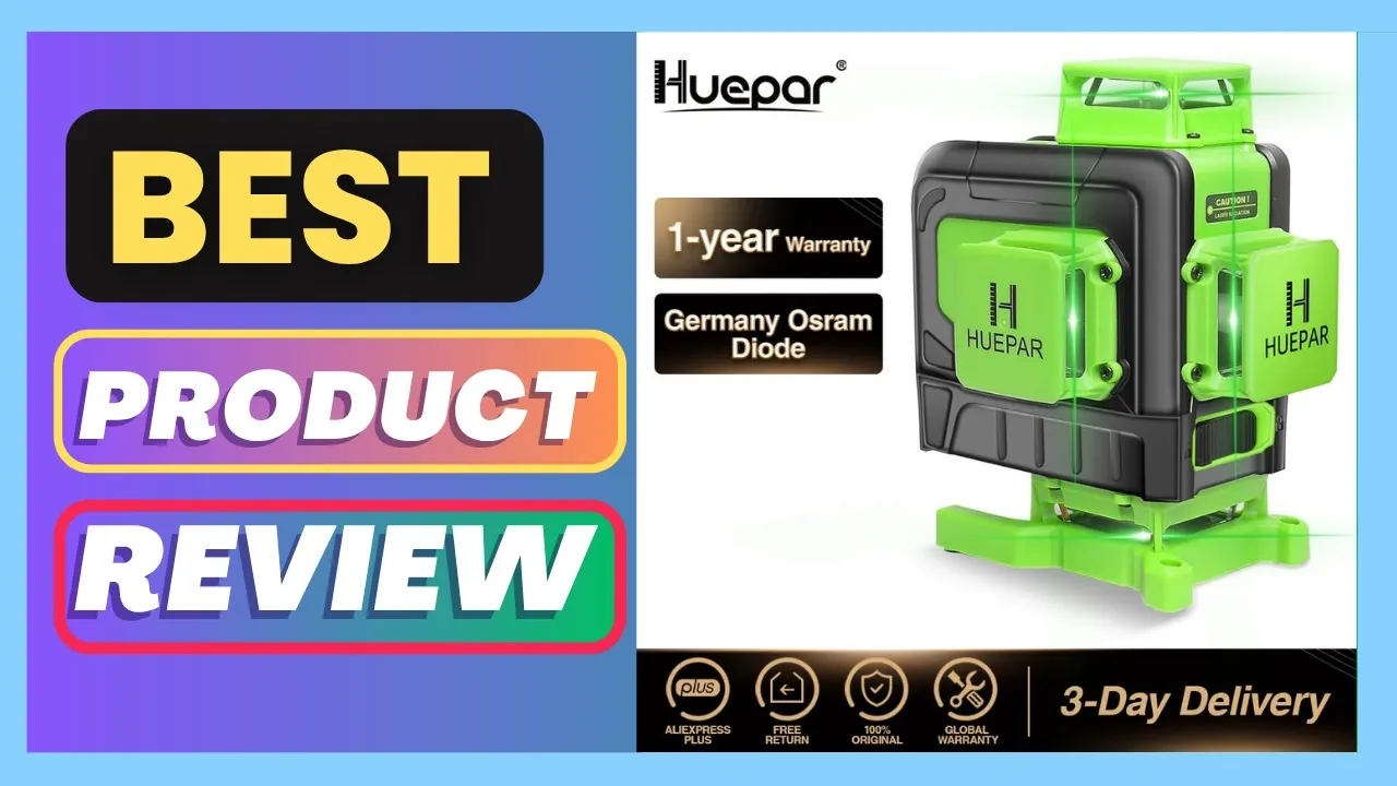 Best Huepar 904DG 16 lines 4D Cross Line Laser Level