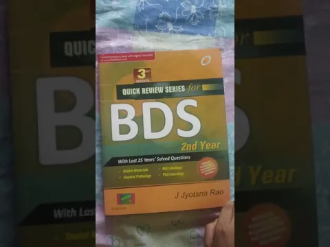 Download MP3 Bds quick review series for bds second year