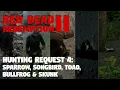 SKUNK Red Dead Redemption 2 Gameplay - Hunting Request 4 PS4 Pro