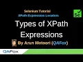 XPath Expression Locators - Part 3
