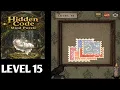 Hidden code Mind puzzle level 15 walkthrough solution
