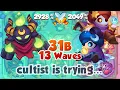 CULTIST Takes Down TWINS in 13 Waves - RUSH ROYALE