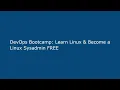 DevOps Bootcamp Learn Linux Become a Linux Sysadmin FREE
