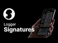 Logger Logbook - Signature Tutorial