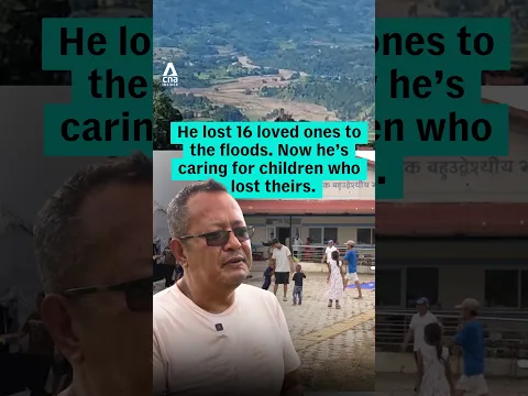 He lost 16 loved ones to the floods. Now he's caring for children who lost theirs.
