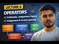 JavaScript Operators Explained Arithmetic Comparison Logical Ternary Lecture 4